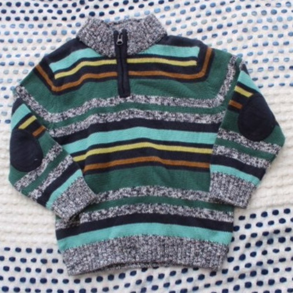 NEW Gymboree Boys Striped Sweater